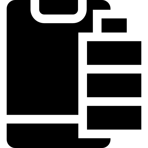 Tablet technology electronics touch screen icon