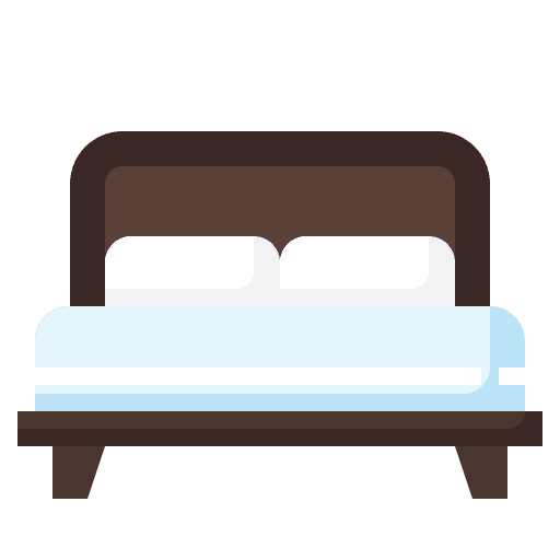 Double bed furniture double bed furniture and household icon Double bed furniture double bed furniture and household icon