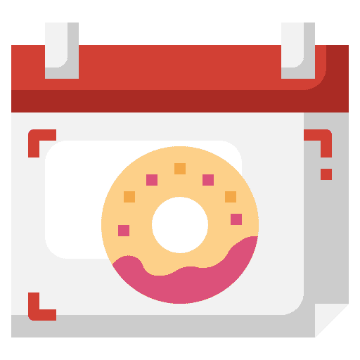 Donut event international day donut icon