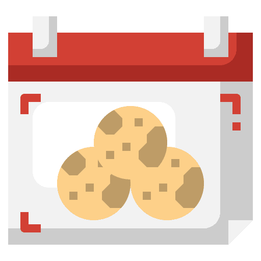 Rice cake event international day schedule icon