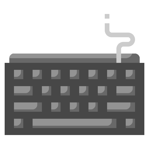Keyboard computer hardware electronic computer icon Keyboard computer hardware electronic computer icon