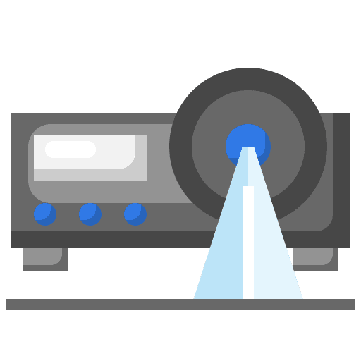 Projector electronics movie projector icon Projector electronics movie projector icon