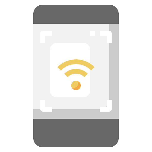 Smartphone technology smartphone wifi icon Smartphone technology smartphone wifi icon