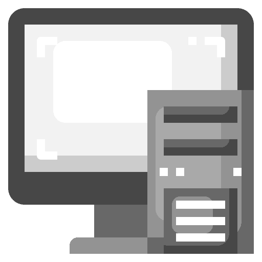 Computer monitor desktop computer icon Computer monitor desktop computer icon