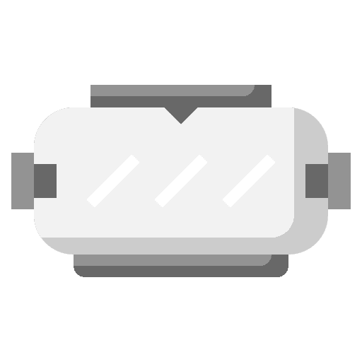 Vr glasses technology augmented reality electronics icon Vr glasses technology augmented reality electronics icon