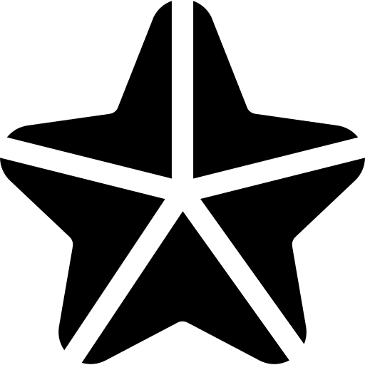Starfish invertebrate echinoderm animal kingdom icon