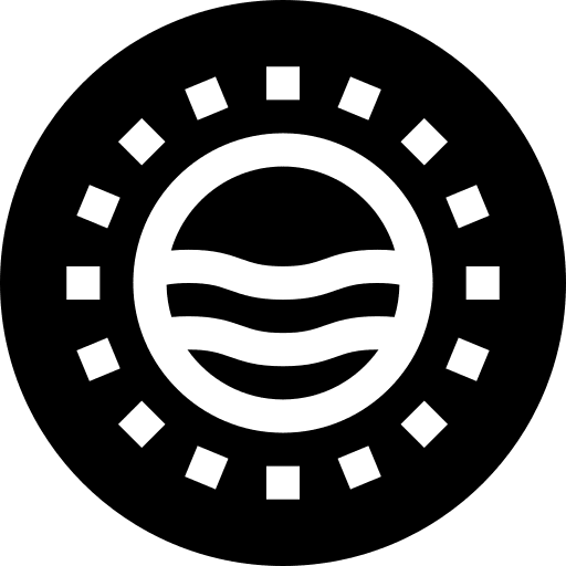 Porthole window ocean ship icon