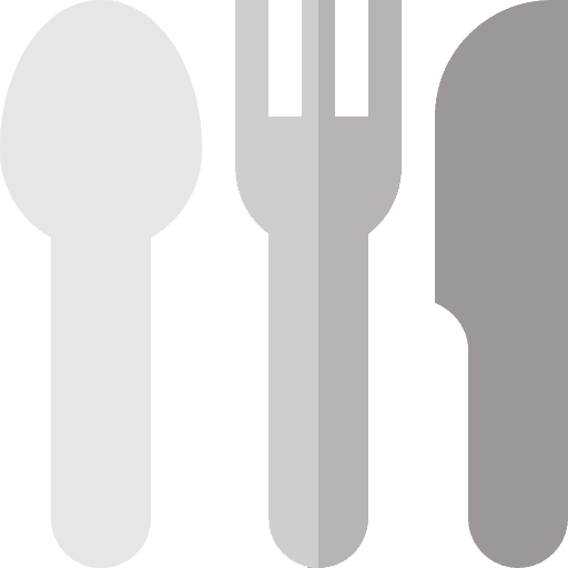 Cutlery kitchen utensils furniture and household eating icon
