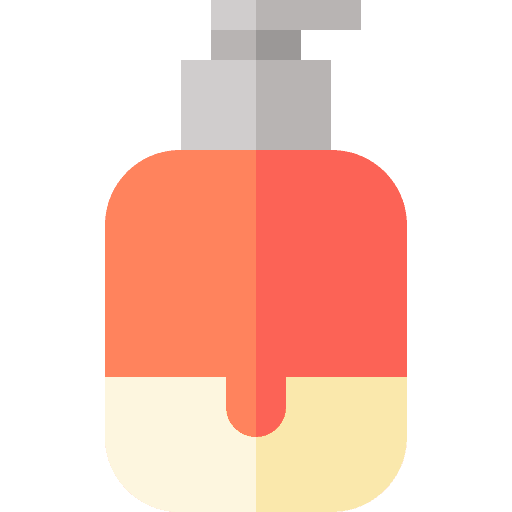 Soap dispenser cleaning hand wash liquid soap icon