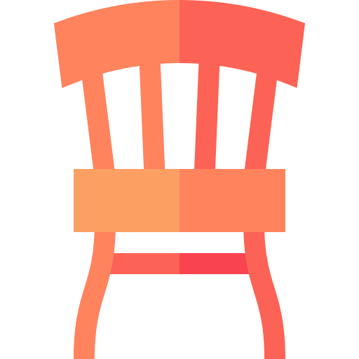 Chair seat wooden chair furniture and household icon Chair seat wooden chair furniture and household icon