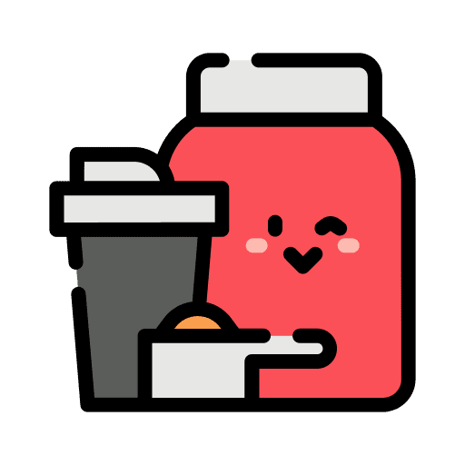 Whey protein food and restaurant meal whey protein icon Whey protein food and restaurant meal whey protein icon