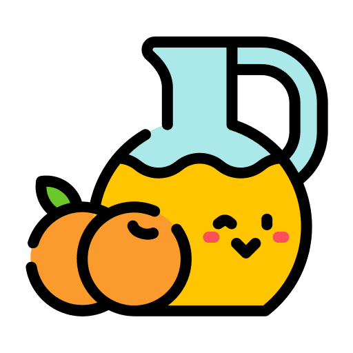 Orange juice food jug fruit icon Orange juice food jug fruit icon