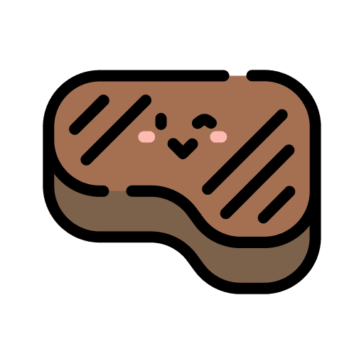 Steak steak breakfast meal icon Steak steak breakfast meal icon