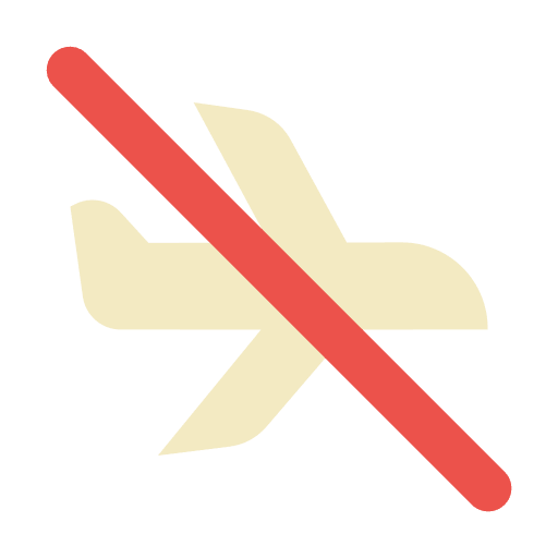 Airplane mode plane mode airplane mode slash icon