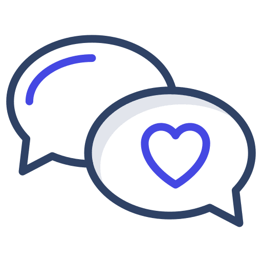 Communication positive review message feedback icon Communication positive review message feedback icon