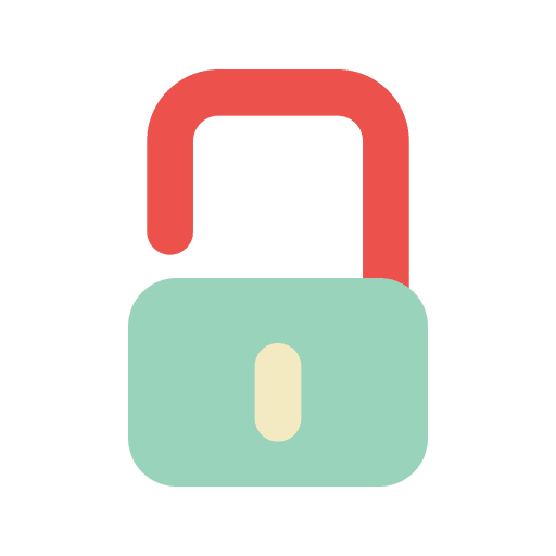 Lock security padlock ui icon