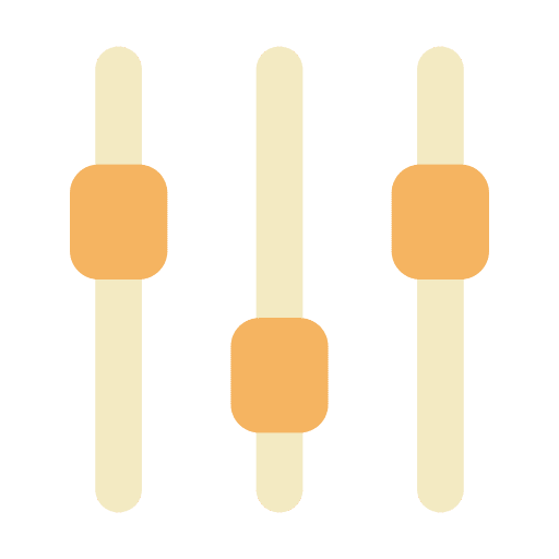 Mixer sound ui equalizer icon