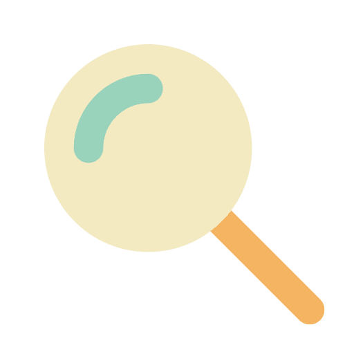 Search user interface magnifier research icon
