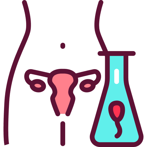 Gynecology pregnancy biology uterus icon Gynecology pregnancy biology uterus icon