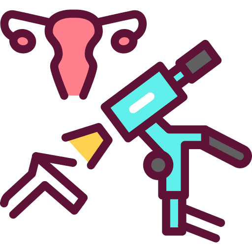 Gynecology uterus reproductive system gynecology icon