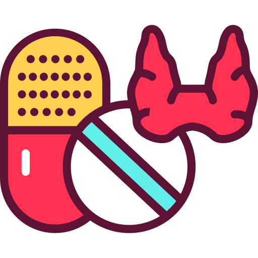 Endocrinology healthcare and medical healthcare drug icon