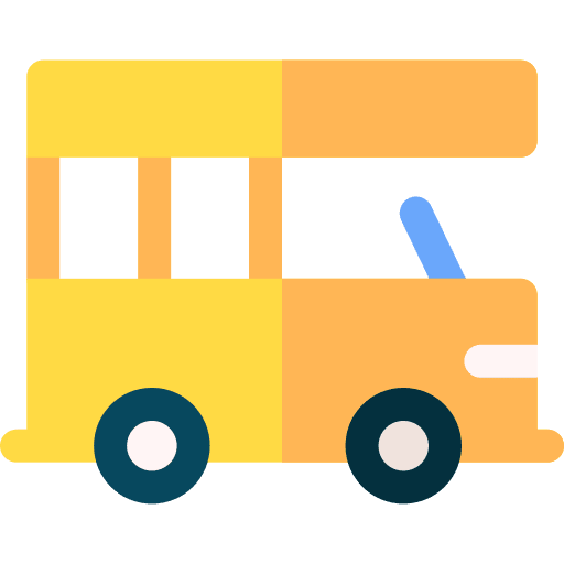 Safari vehicle tour safari icon