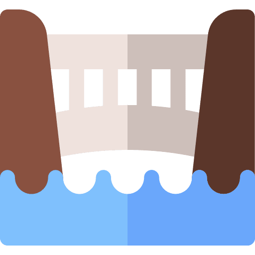Bloukrans bridge infrastructure water landmark icon Bloukrans bridge infrastructure water landmark icon