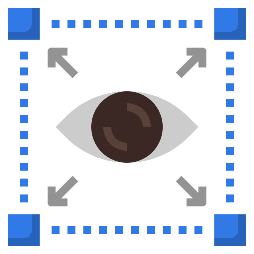 View vision edit tools look icon