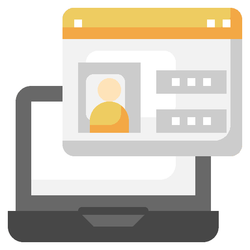 Login education entry security icon