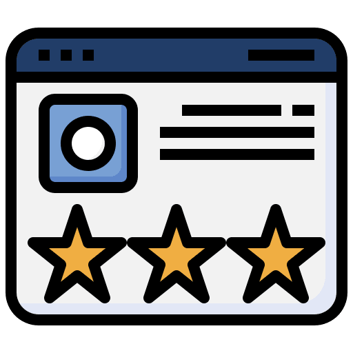Rating rating good feedback testimonial icon