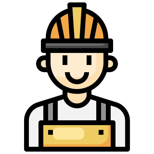Construction worker workman building trade constructor icon Construction worker workman building trade constructor icon