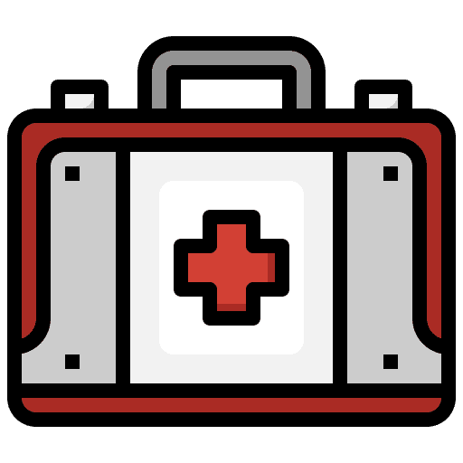 First aid kit medicine medical kit healthcare and medical icon First aid kit medicine medical kit healthcare and medical icon