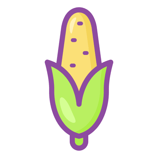 Corn corn healthy food organic icon