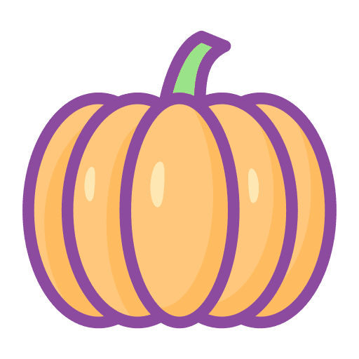 Pumpkin healthy food food and restaurant pumpkin icon