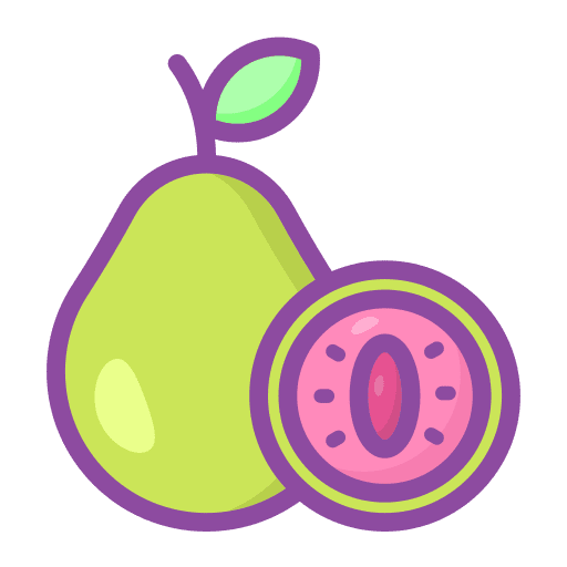 Guava guava diet organic icon Guava guava diet organic icon