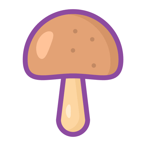 Mushroom muscaria mushroom healthy food icon Mushroom muscaria mushroom healthy food icon