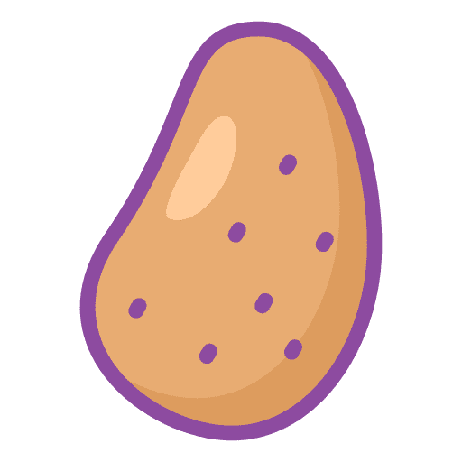 Potatoes food vegetarian potato icon Potatoes food vegetarian potato icon