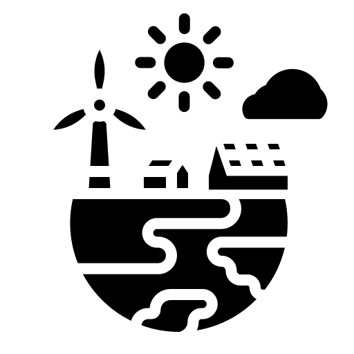 Ecology renewable energy ecology and environment sustainability icon Ecology renewable energy ecology and environment sustainability icon