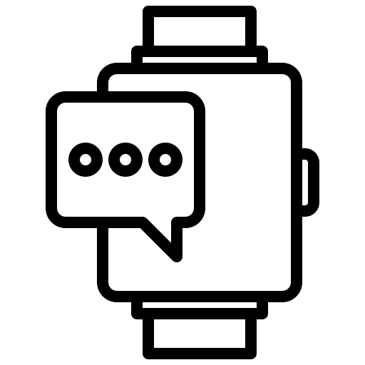 Chat electronics message chat icon Chat electronics message chat icon