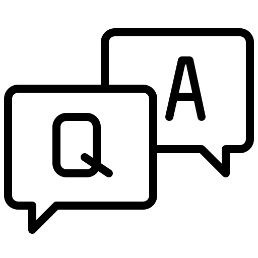 Faq communications faq question icon
