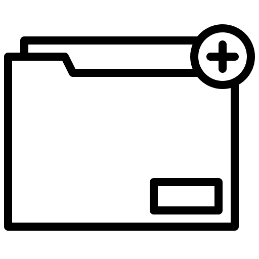 Folder document folder notification icon Folder document folder notification icon