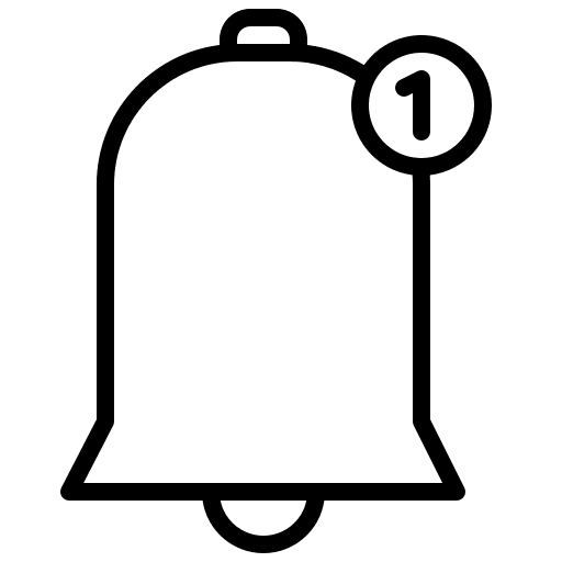 Bell alarm packard bell notification icon Bell alarm packard bell notification icon