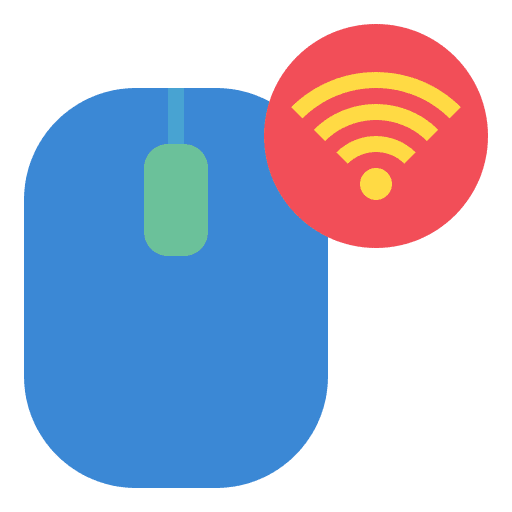 Mouse connection internet of things electronics icon Mouse connection internet of things electronics icon