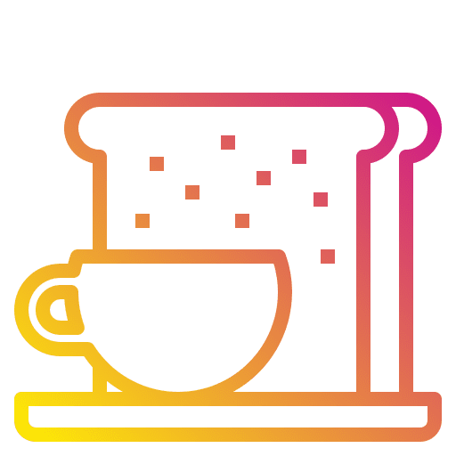 Breakfast toast breakfast bread icon