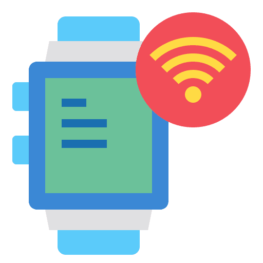 Smartwatch technology connectivity smartwatch icon Smartwatch technology connectivity smartwatch icon
