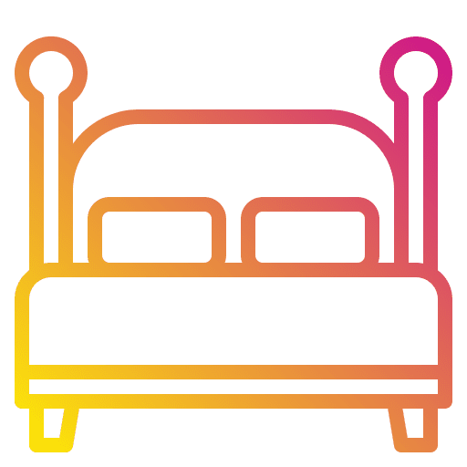 Bed bed furniture and household house icon Bed bed furniture and household house icon