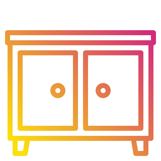 Cabinet home living cabinet furniture icon