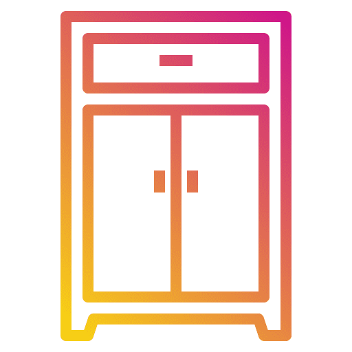 Cabinet house furniture interior decorating icon Cabinet house furniture interior decorating icon