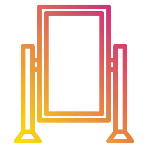 Mirror mirror home living furniture icon