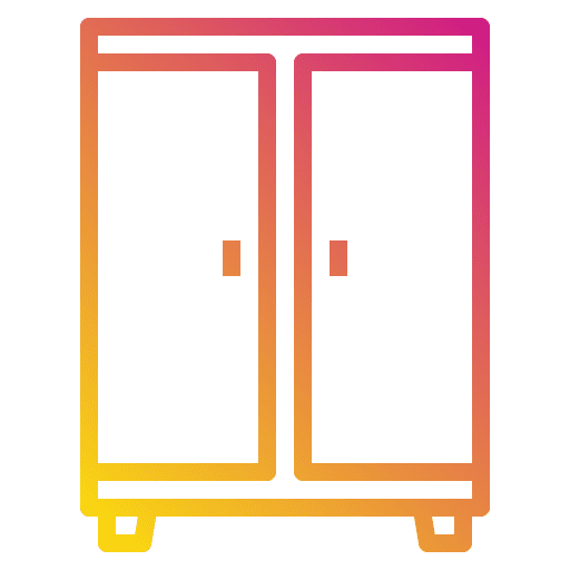 Wardrobe furniture and household home living cabinet icon Wardrobe furniture and household home living cabinet icon